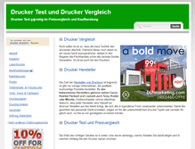 Tablet Screenshot of drucker.preise-365.de